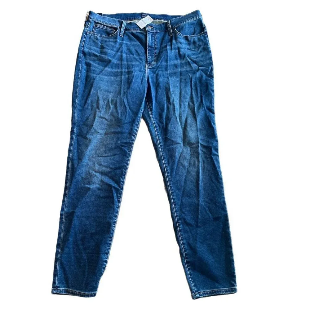 J. Crew 9” High-Rise Skinny Cozy Jeans